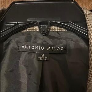 ANTONIO MELANI Checkered Blazer